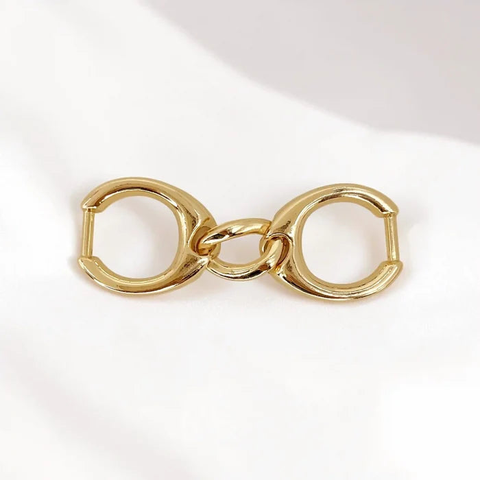 Oval Link Metal Buckle