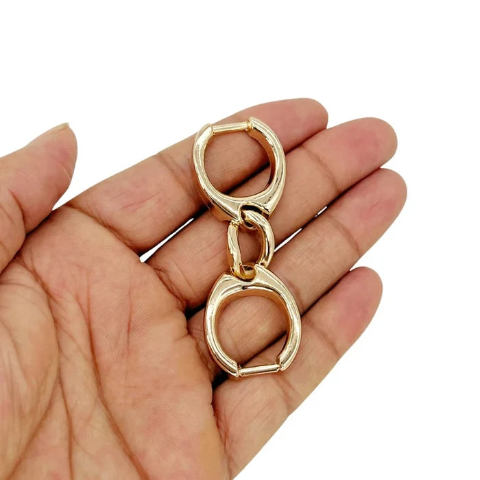Oval Link Metal Buckle