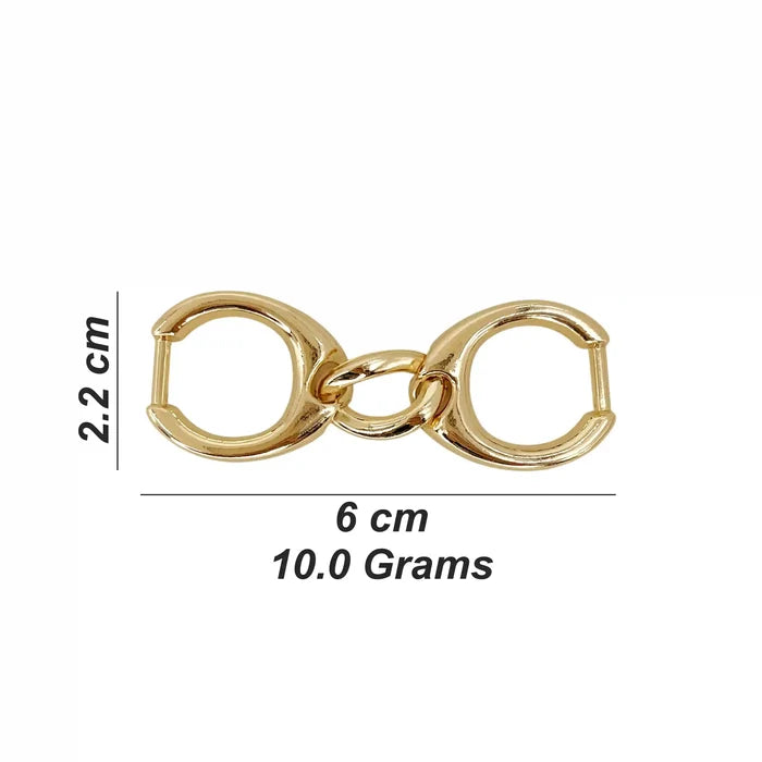 Oval Link Metal Buckle