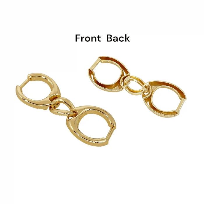 Oval Link Metal Buckle