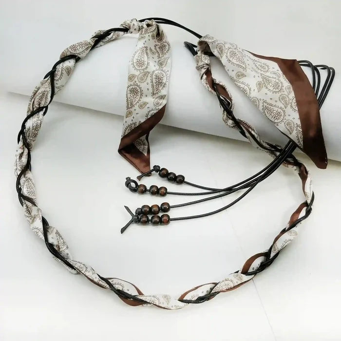Paisley Style Scarf Belt