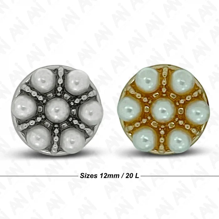 Pearl Shirt Buttons | 12mm(20L)