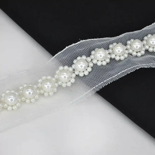 Peral Floral Style Lace