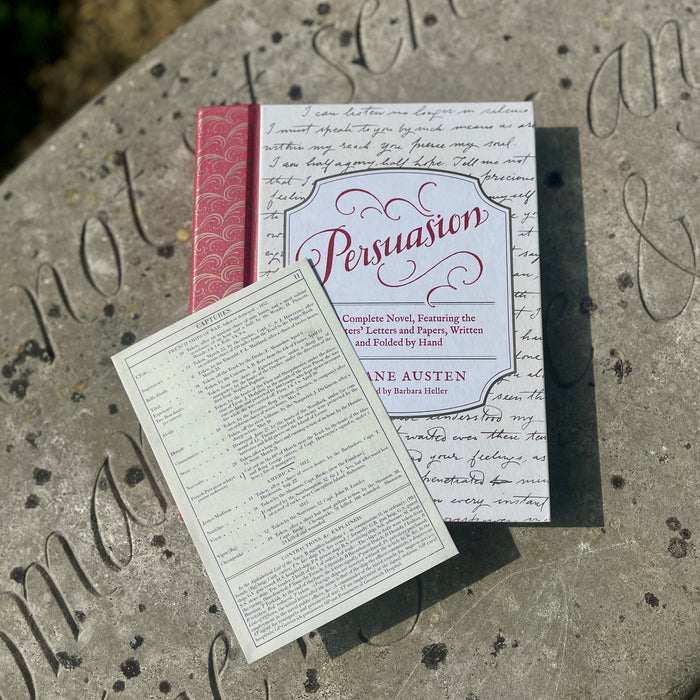 Persuasion, complete novel with letters, HB