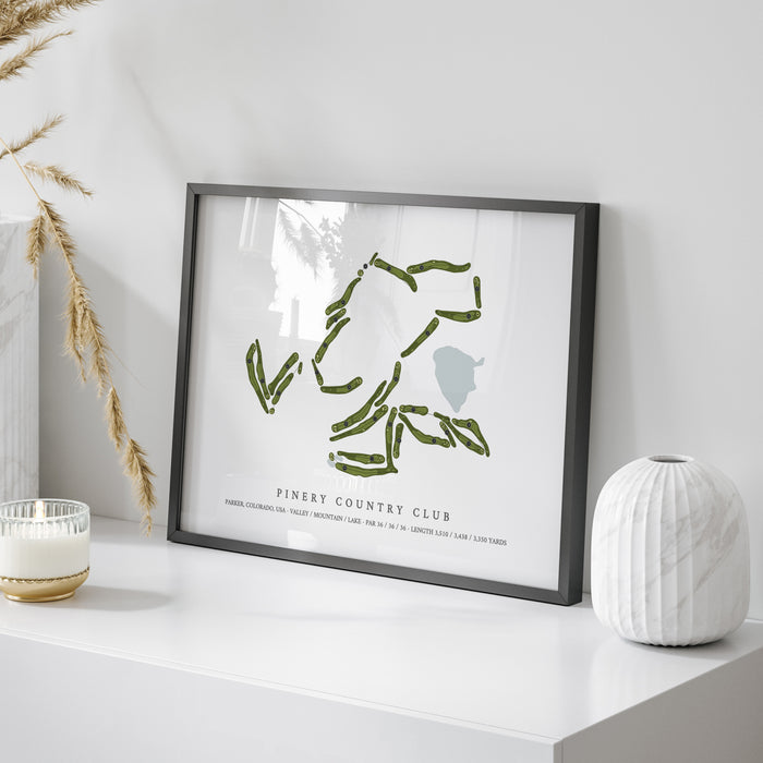 Pinery Country Club | Golf Course Map | On Table