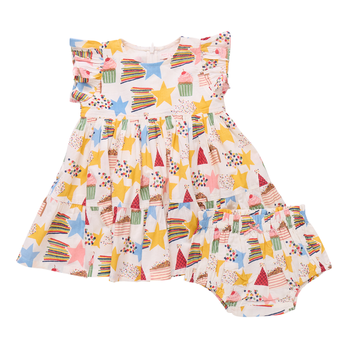 Pink Chicken - Jennifer Dress Set- Birthday Star