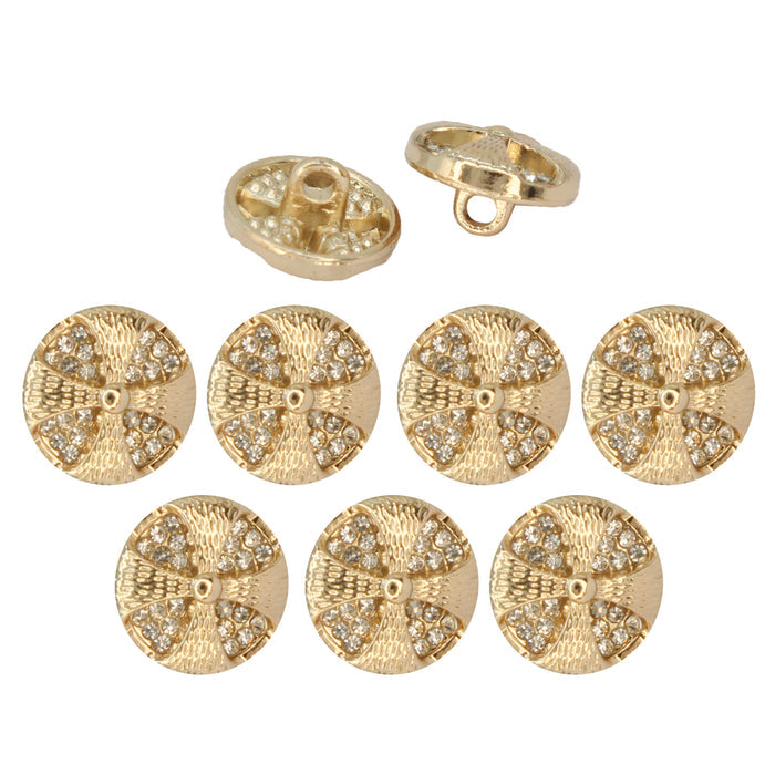 12mm(19L) / Gold / 7 Gold Buttons