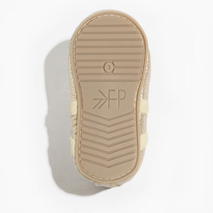 Platinum Ballet Slipper Baby Shoe - Babies in Bloom