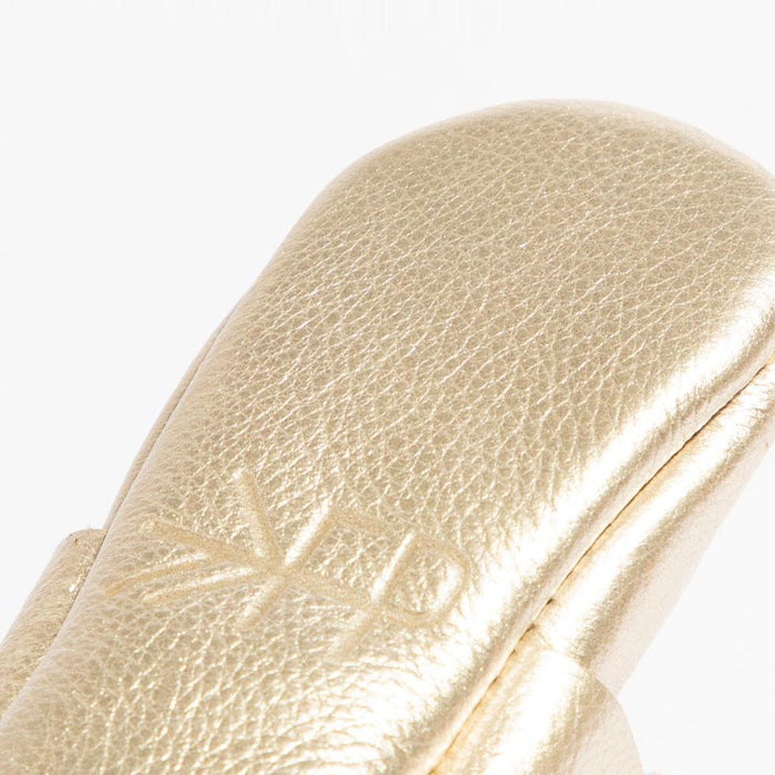 Platinum Knotted Bow Baby Shoe - Babies in Bloom