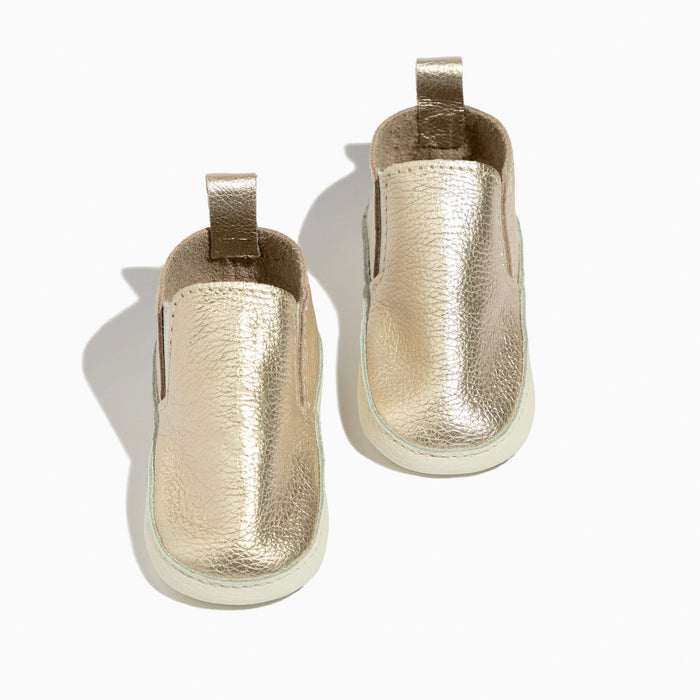 Platinum Slip On Baby Shoe - Babies in Bloom