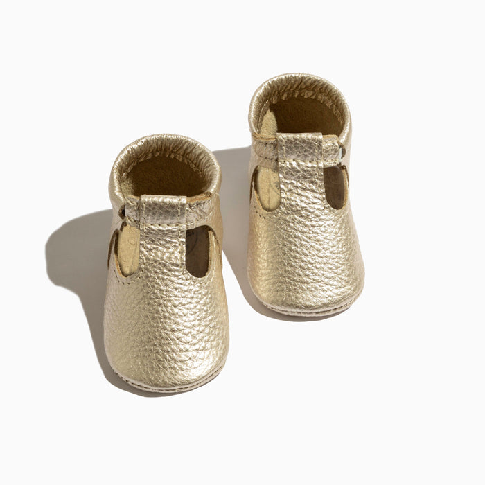 Platinum T-Bar Baby Shoe - Babies in Bloom