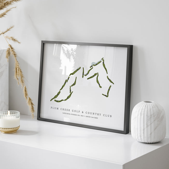 Plum Creek Golf & Country Club | Golf Course Map | On Table