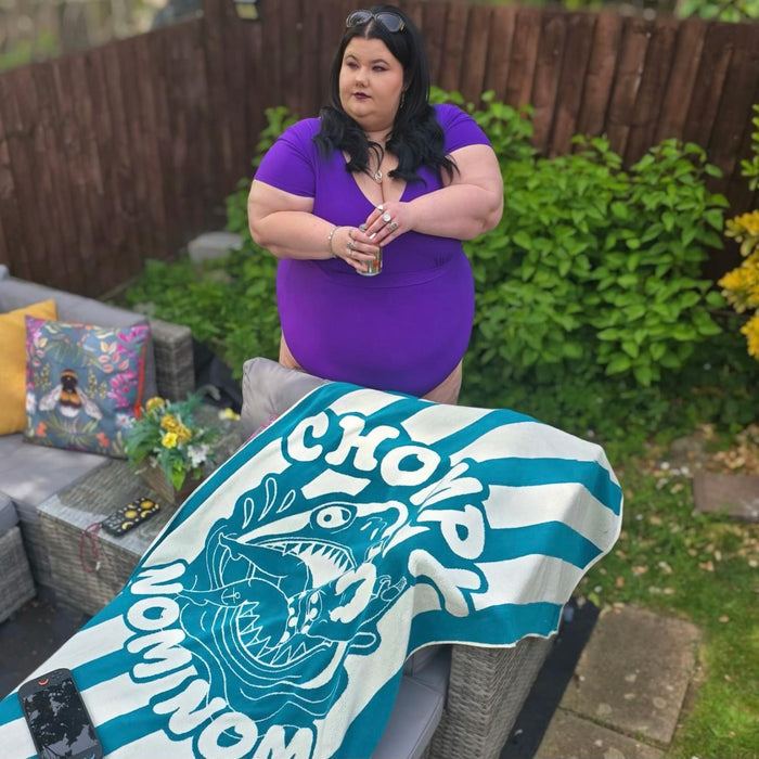 Plushie Bath Towel - Chompy