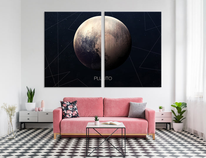 Pluto Canvas Print #6011