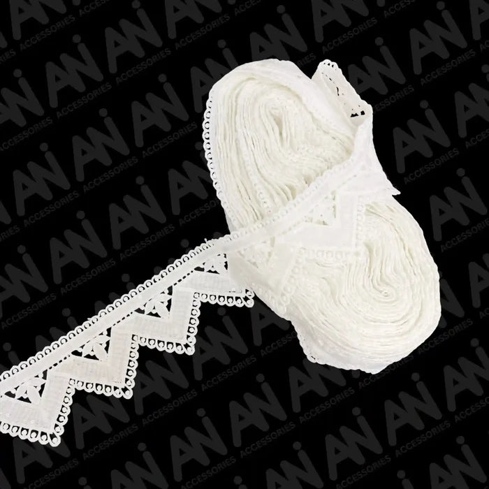 Point de France arrow lace Trim | 2 Meter