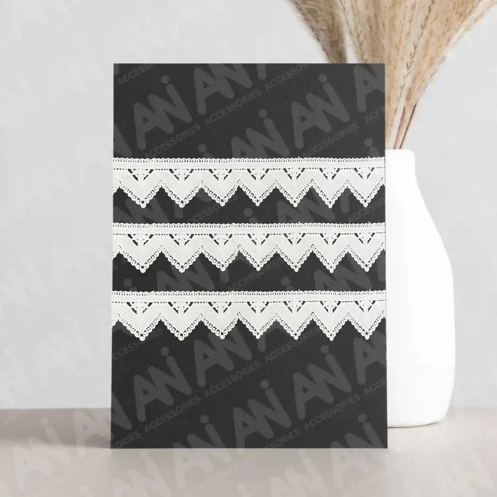 Point de France arrow lace Trim | 2 Meter