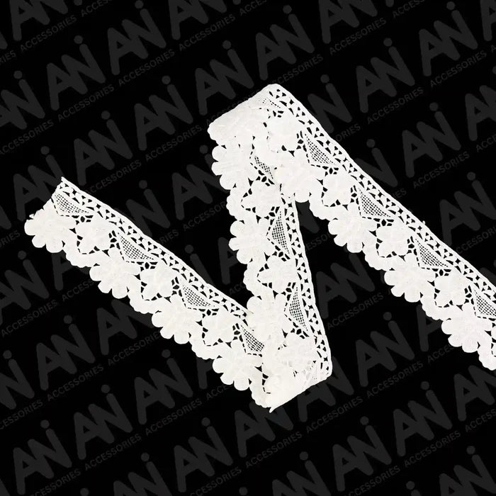 Point de Gaze Design Lace Trim | 2 Meter