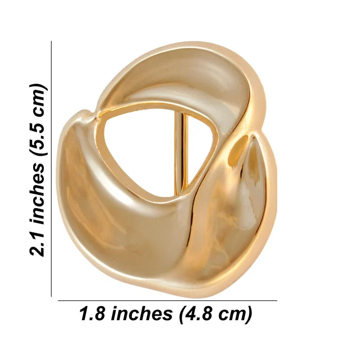 Polished Knot Closure Buckle