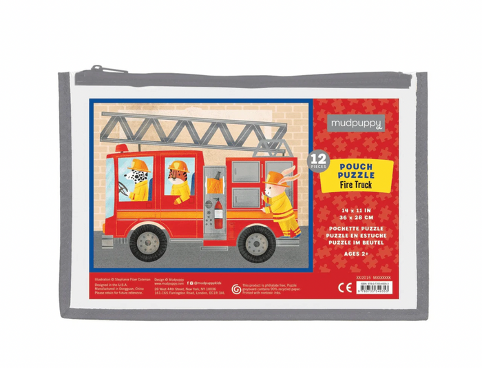 Pouch Puzzle: Fire Truck
