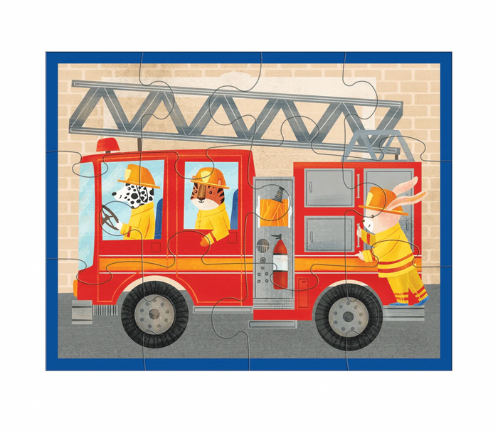 Pouch Puzzle: Fire Truck