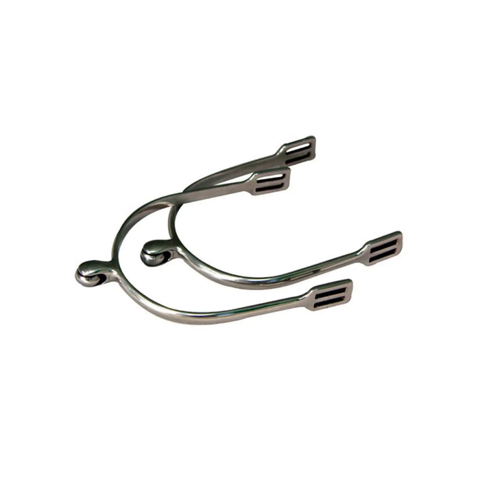Pow English Spurs with Roller Ball