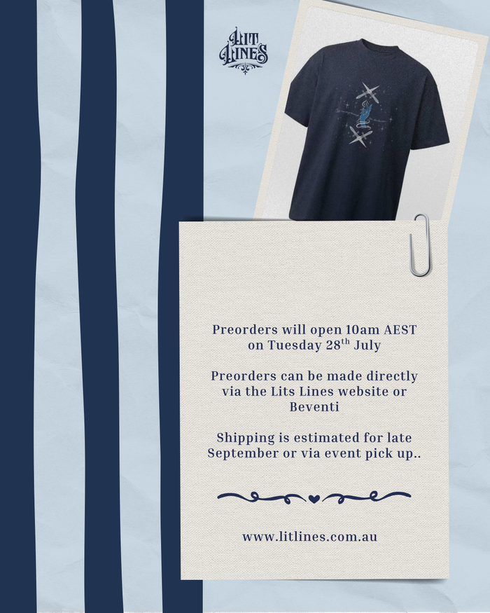 PRE ORDER- Lady of Darkness Sleep Tee