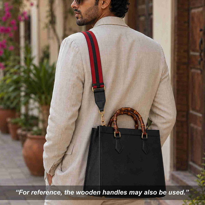 Premium Bamboo Wooden Bag Handle