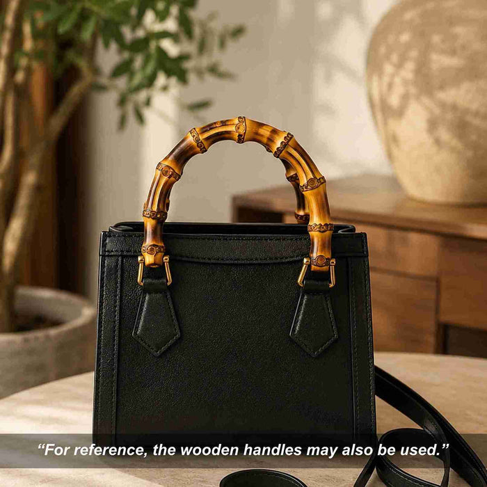 Premium Bamboo Wooden Bag Handle