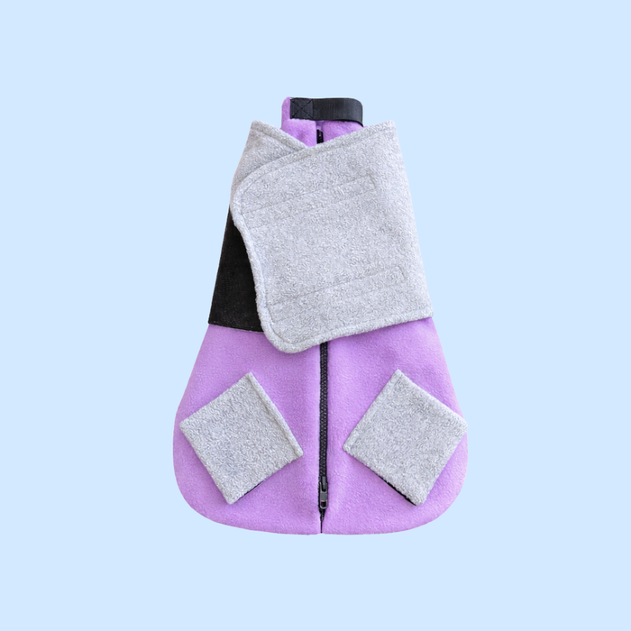 Small / Grey & Lavender