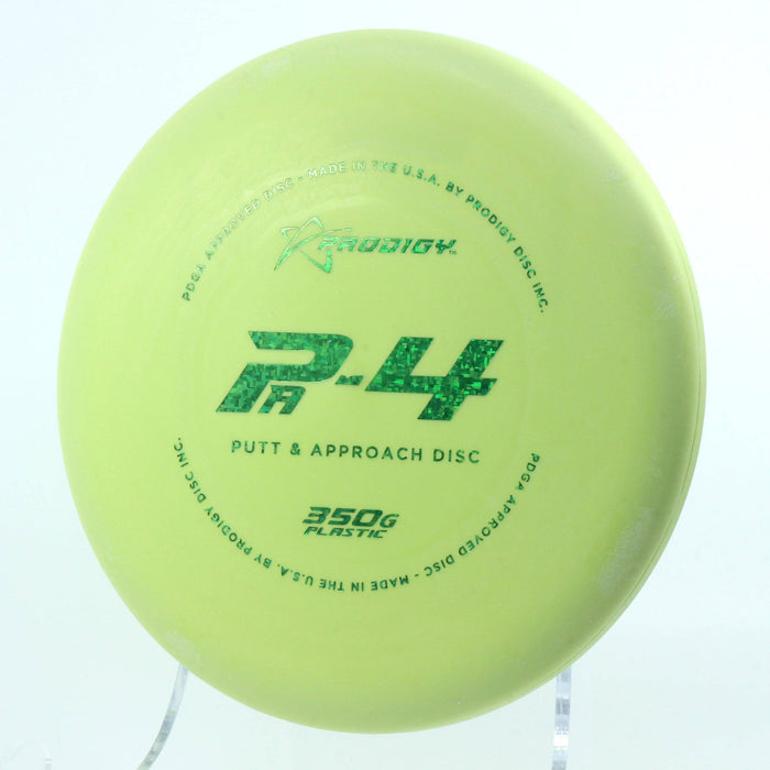 Prodigy - PA-4 - 350g Plastic - Putt & Approach GREEN GREEN SHATTER 173 300 300 plastic 300 series 350 Matt pa pa 4 pa4 prodigy Putt and Approach Putter Putting