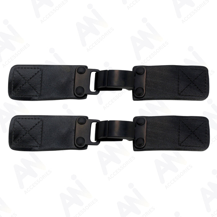 Pu Toggle Metal Buckle | 2 Pair
