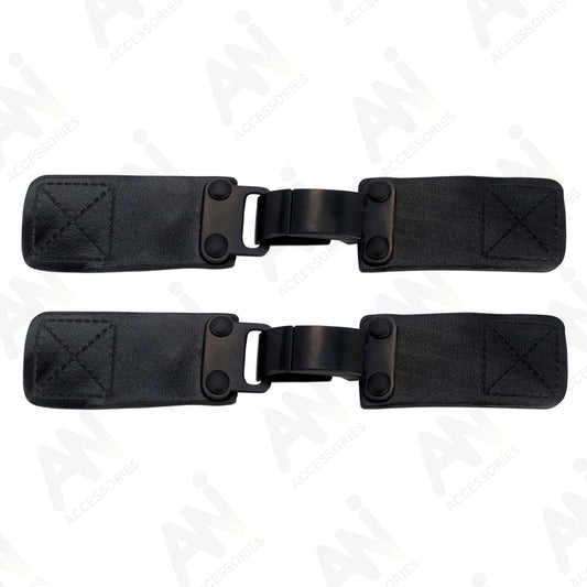 Pu Toggle Metal Buckle | 2 Pair
