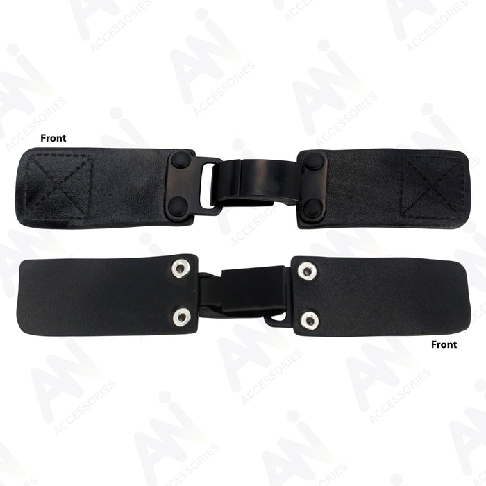 Pu Toggle Metal Buckle | 2 Pair