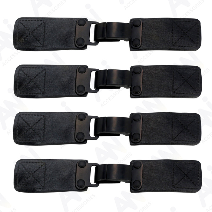 Pu Toggle Metal Buckle | 2 Pair