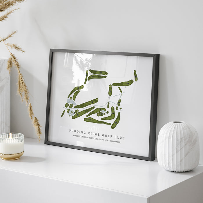 Pudding Ridge Golf Club | Golf Course Map | On Table