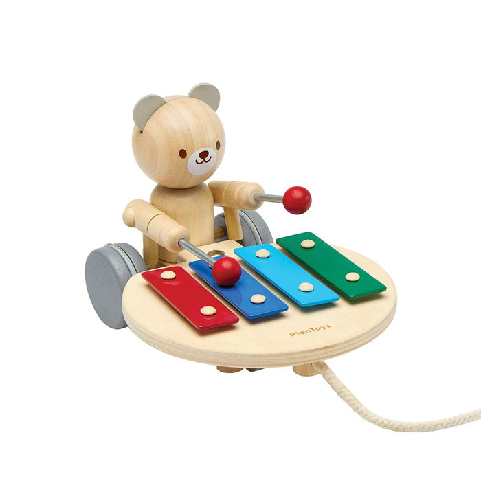 Pull Along Musical Bear - Babies in Bloom