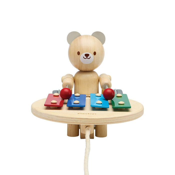 Pull Along Musical Bear - Babies in Bloom