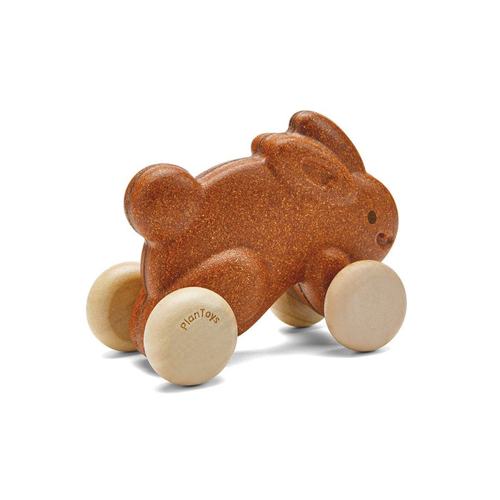 Push Along Bunny - Brown - Babies in Bloom