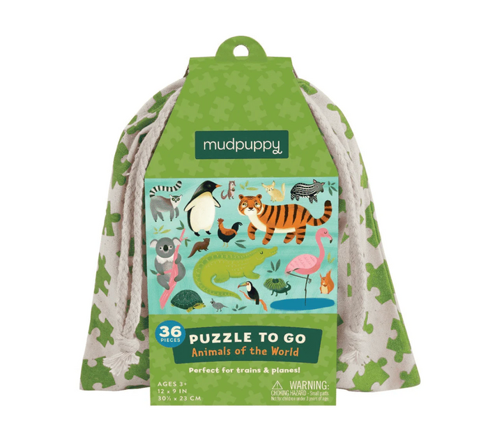 Puzzle-To-Go: Animals of the World
