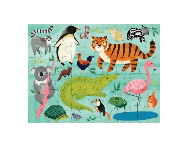 Puzzle-To-Go: Animals of the World
