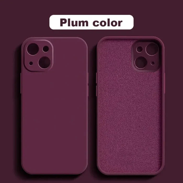 For iPhone 12 Pro / Plum Red
