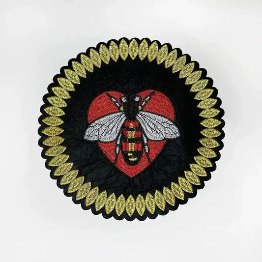 Queen Bee Mandala Hot Fix Patch