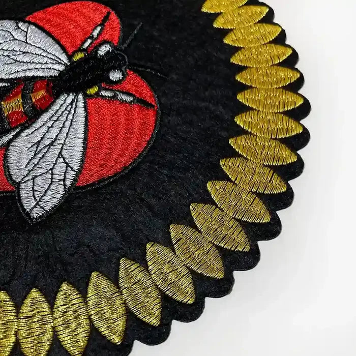 Queen Bee Mandala Hot Fix Patch