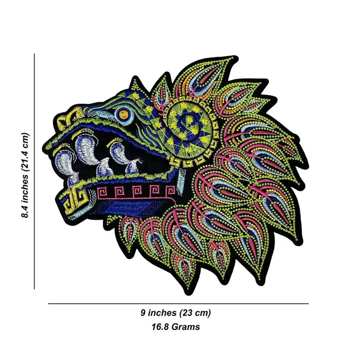 Quetzalcoatl Prismatic Dragon Patch