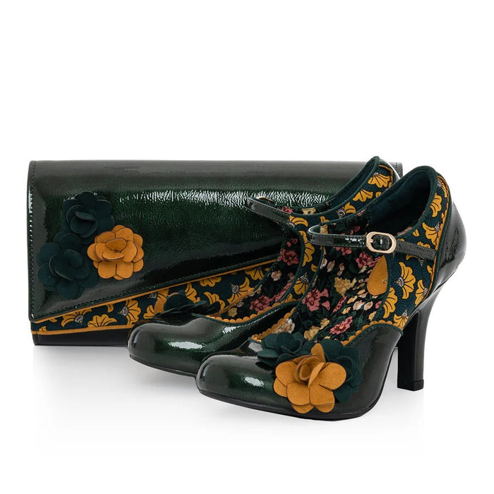 Quinn and Matching Perth Bag Forest Green