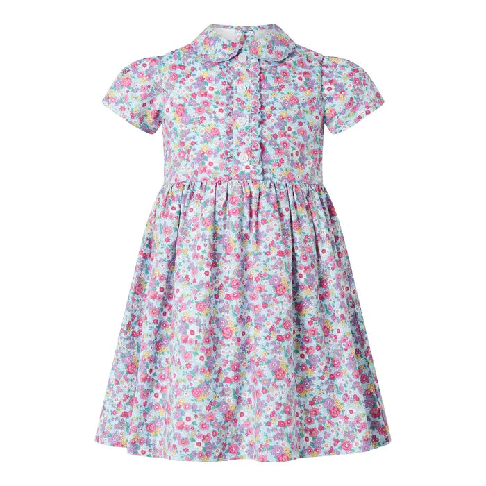 Rachel Riley - Candy Floral Half Button-Front Dress
