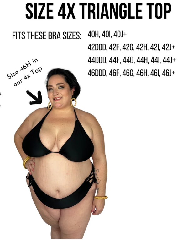 Raspberry Rib Triangle Bikini Top
