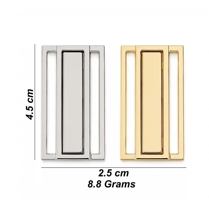 Rectangular Center Bar Buckle