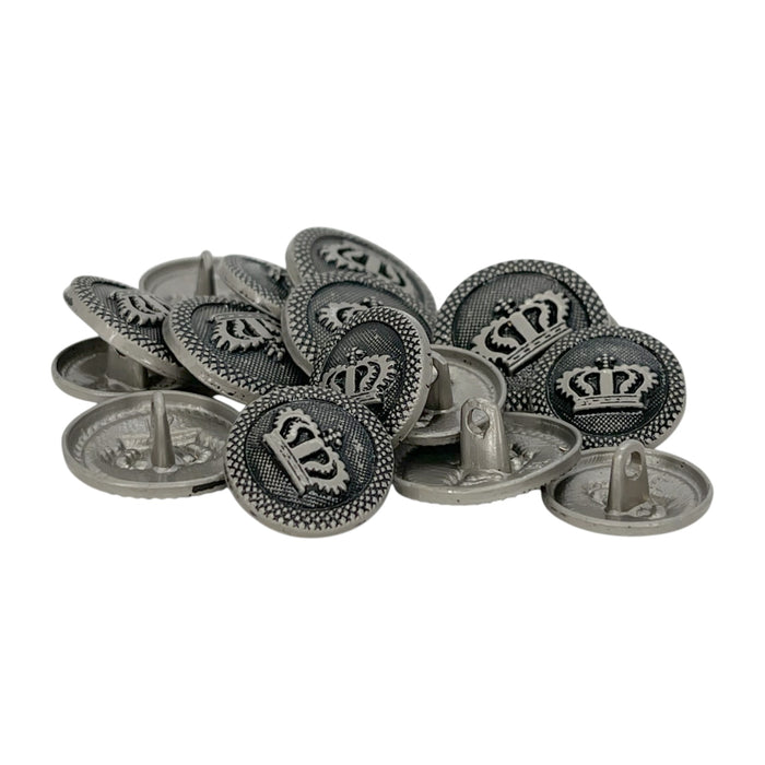 Antique silver / 20mm(32L) / 50 Buttons