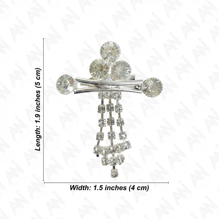 Regal Rhinestone & Crystal Brooch for Trendy Fashion with elegant design and sparkling details